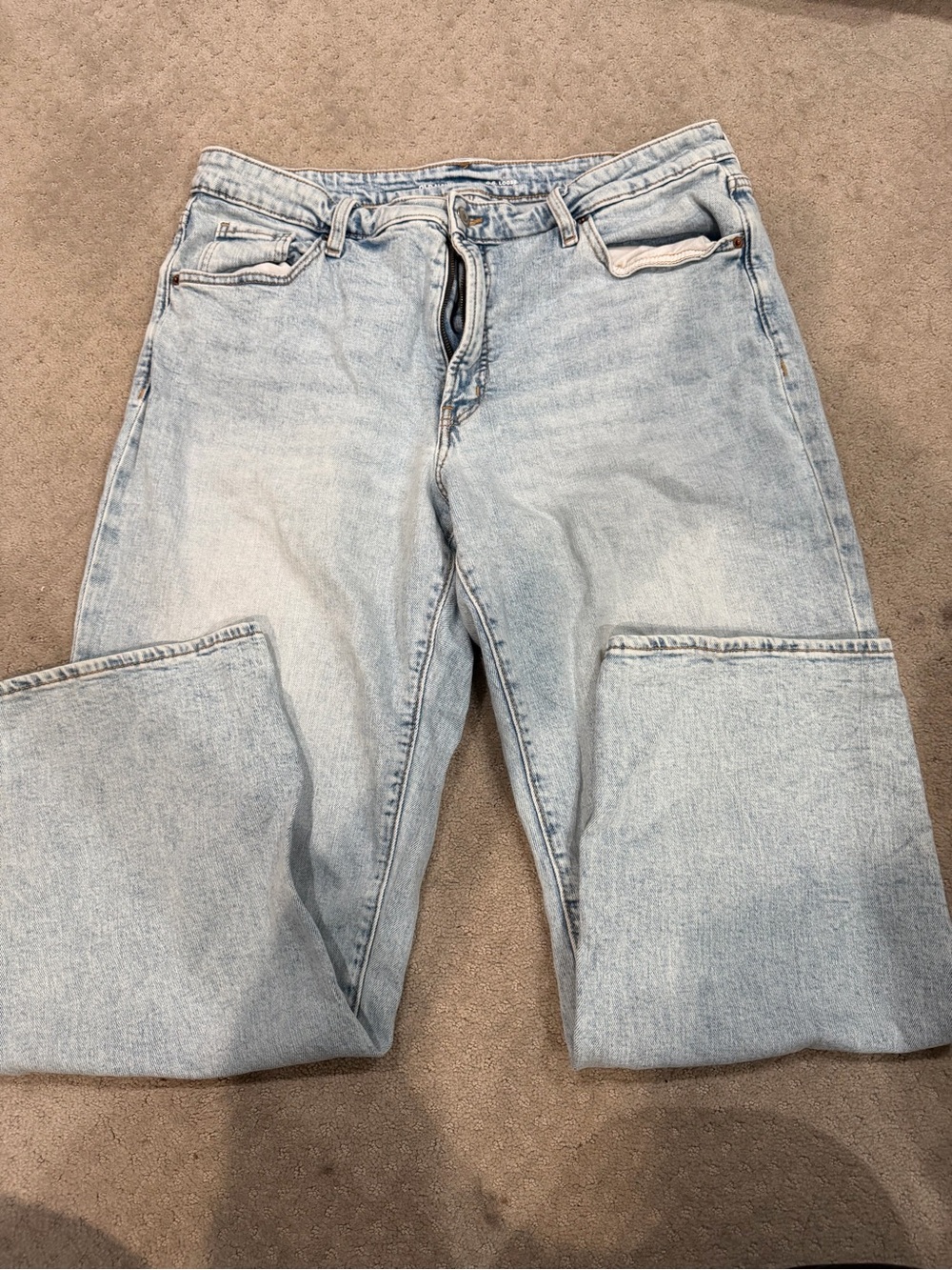 Old Navy Light Blue O.G. Loose Jeans